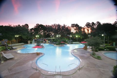 Disney's Port Orleans Resort Riverside, Pool view