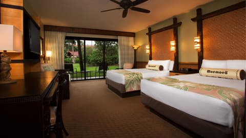 Disney's Polynesian Village Resort, Guest room
