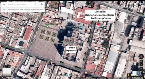 Habitaciones amuebladas. Poliforum/Centro