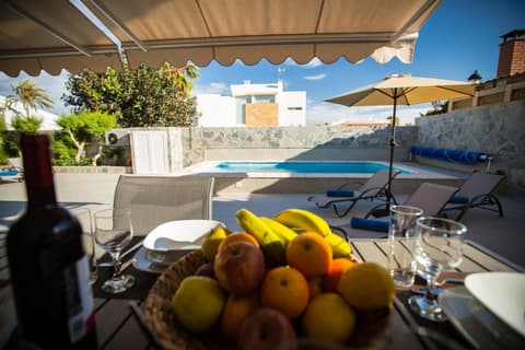 Villa Jandia Modern new apartment Morro Jable Private heated pool big terrace and parking