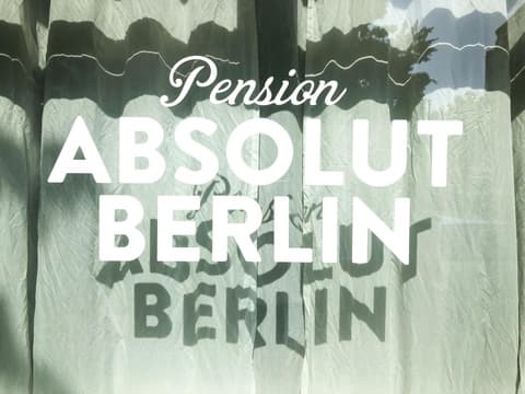 Pension Absolut Berlin