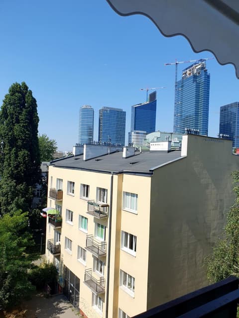 Center apartment, balcony Twarda