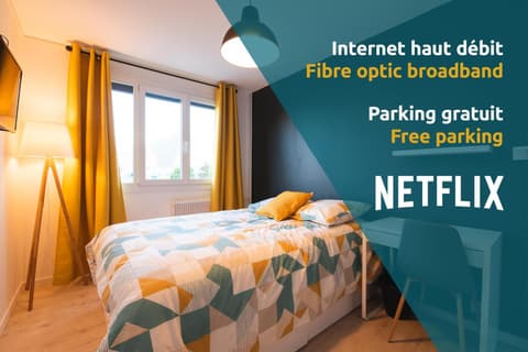 Les chambres du Vercors - Parking Fibre Netflix