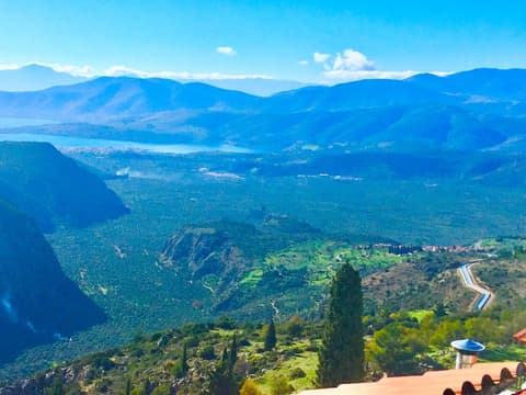 delphi aiolos center hotel panoramic view&yoga harmony hotel&rooms