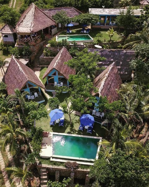Blue Monkey Retreat Areguling Lombok, 