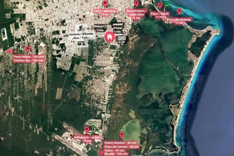 Casa familiar cerca de la playa con terraza privada