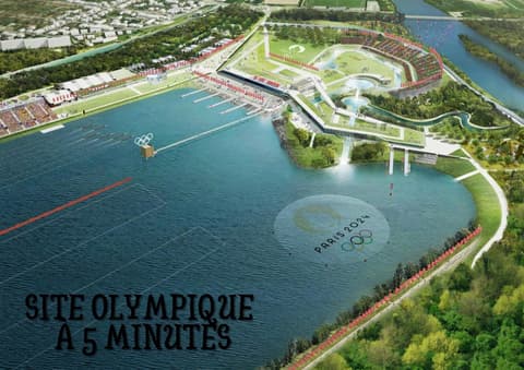 Absolute calm, terrace and private parking - Between Paris and Disney