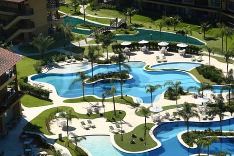 Flat em Resort com vista para o Mar!, 