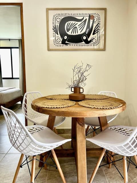 Cozy apartment with pool in Bacalar Center