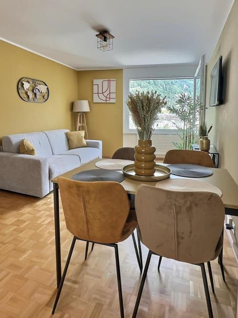 Appartement centre vue lac Léman, 