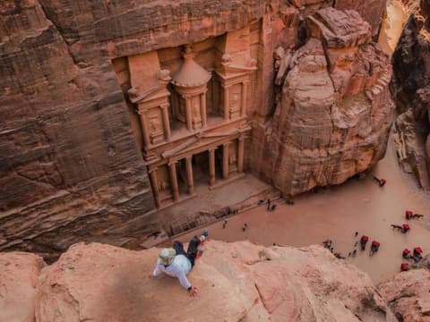 Combo Petra et les Pyramides