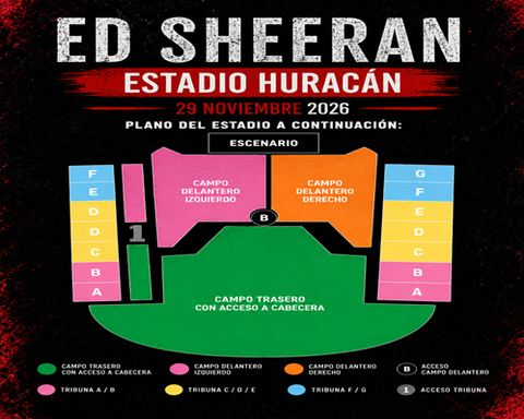 Ed Sheeran - Estadio Huracán – Buenos Aires