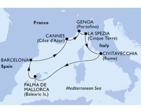 MSC GRANDIOSA - 1 luglio 2026
