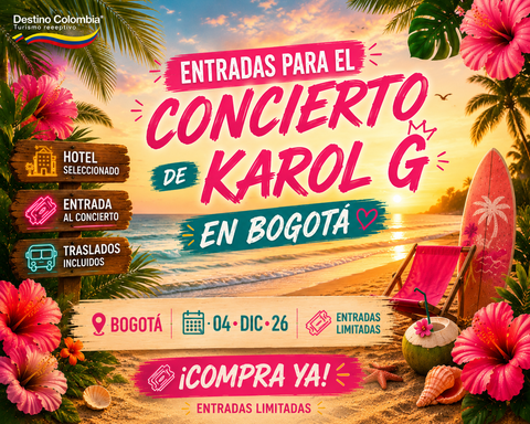 Entradas para Concierto de Karol G en Bogotá