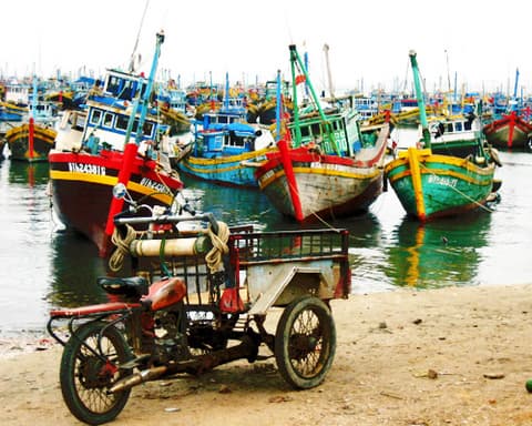 Balneaire plage de Nha Trang au sud Vietnam