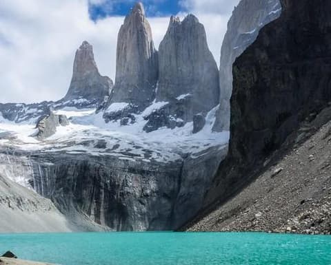 Chile y Argentina con Skorpios III