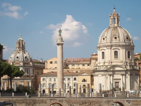 Roma y Florencia en tren