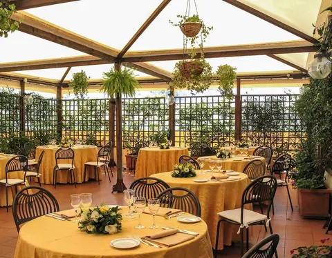 Hotel Pineta Palace, Terrace/patio