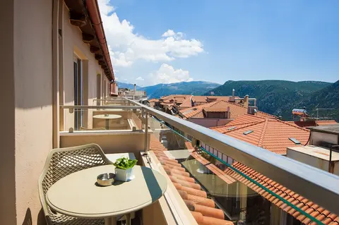 Parnassos Delphi Hotel, Terrace/patio