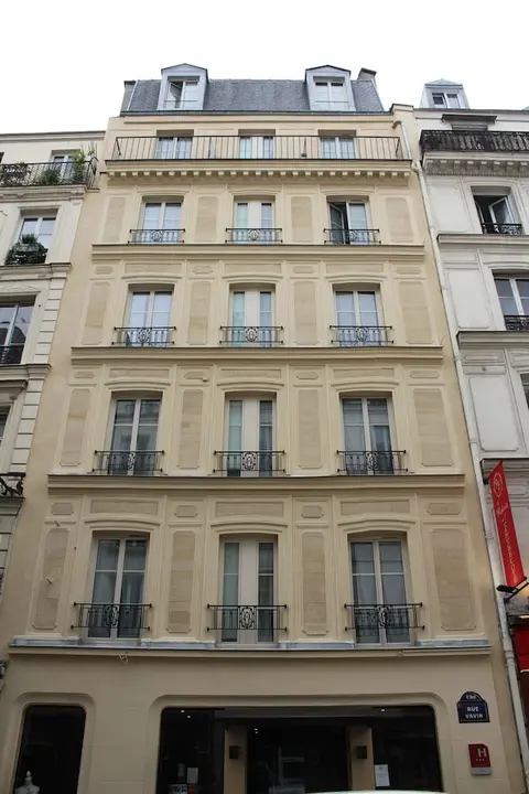 Hôtel Atelier Vavin, Exterior detail