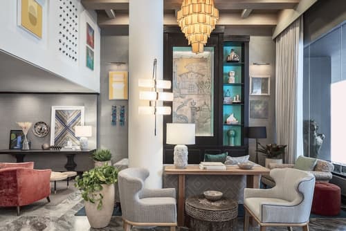 Hotel Triton, Lobby sitting area