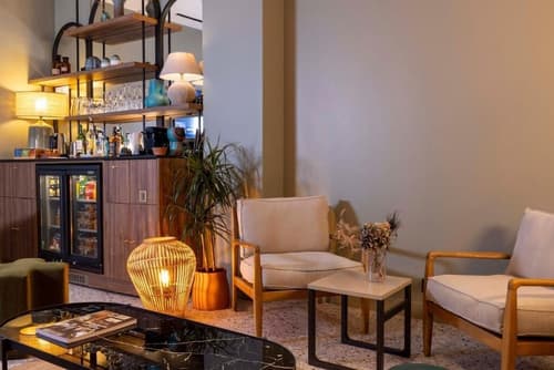 Hotel de l’Aqueduc, Lobby sitting area