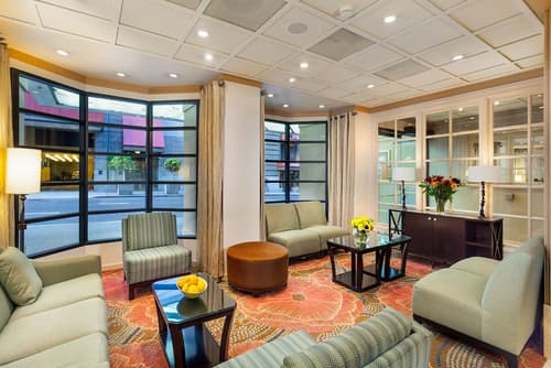 Handlery Union Square Hotel, Lobby sitting area