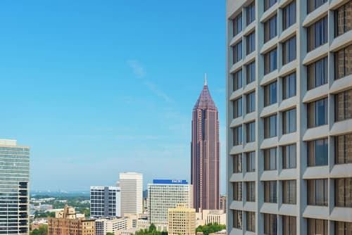 Hilton Atlanta, View from room