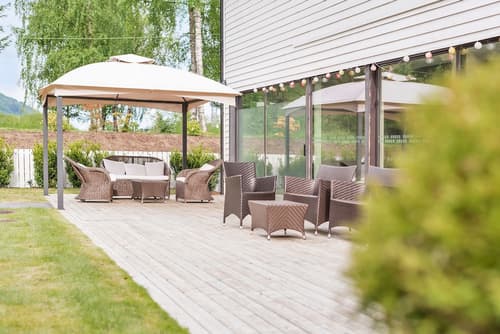 Nordfjord Hotell, Terrace/patio