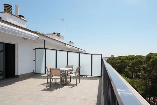 Hotel Pedro I de Aragón, Terrace/patio