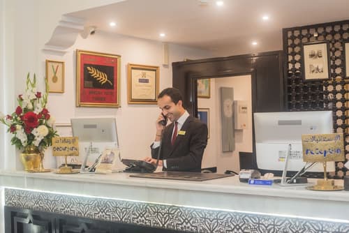 El Minzah Hotel, Reception