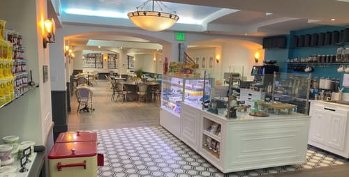 Hollywood Hotel, Breakfast area