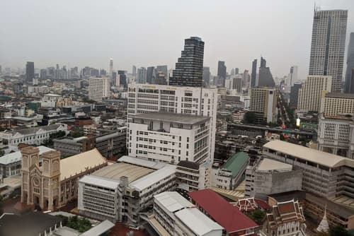 Shangri-La Bangkok, View from room