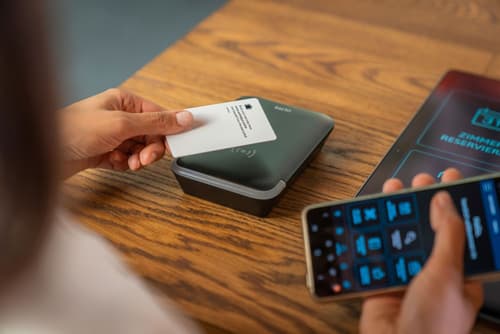 Seeburg Hotel, Check-in/check-out kiosk