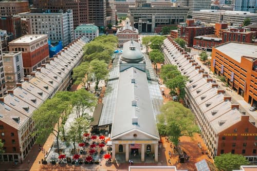 The Bostonian Boston, Aerial view