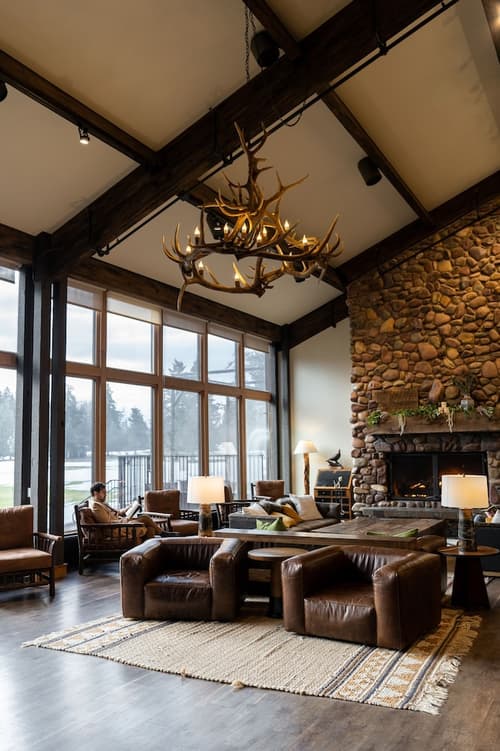 Grouse Mountain Lodge, Lobby