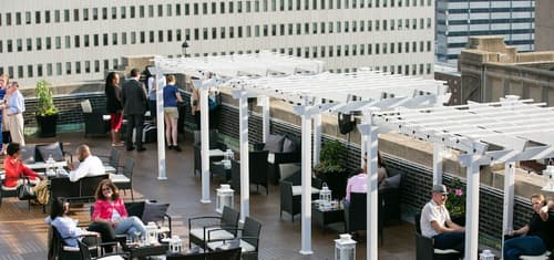 Lord Baltimore Hotel, Terrace/patio