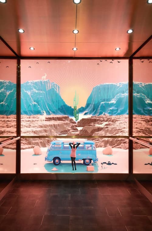 Virgin Hotel Las Vegas, Curio Collection by Hilton, Lobby