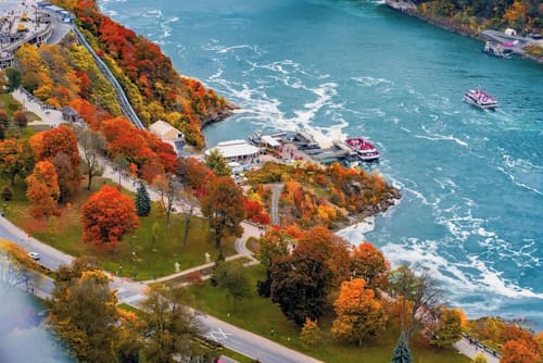 Niagara Fallsview Hotel, Land view from property