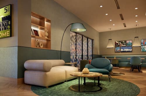 Hilton Garden Inn Rome Colosseum, Lobby sitting area