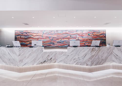 Sheraton Grand Seattle, Check-in/check-out kiosk