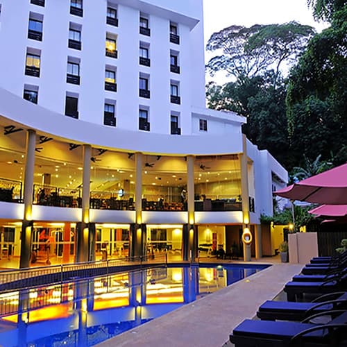 The Palace Hotel Kota Kinabalu, Outdoor pool
