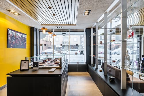 Hôtel Le Morgane, Interior entrance