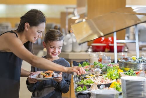 Rydges Rotorua, Buffet