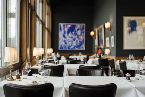 Grand Hotel Les Trois Rois, Restaurant