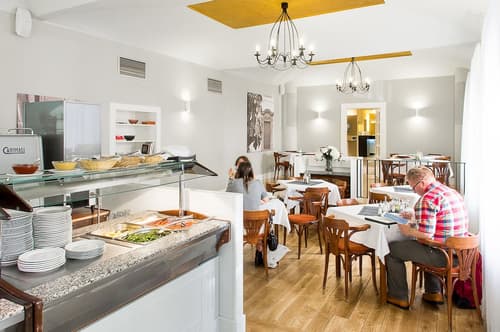 Three Crowns Hotel Prague, Breakfast area