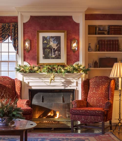 Green Mountain Inn, Lobby sitting area