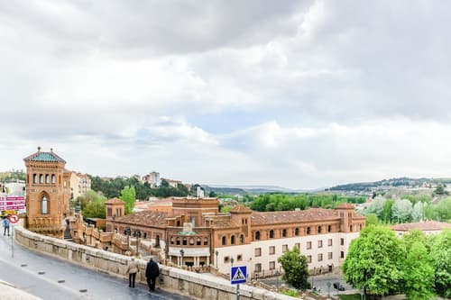 Hotel Reina Cristina, View from room