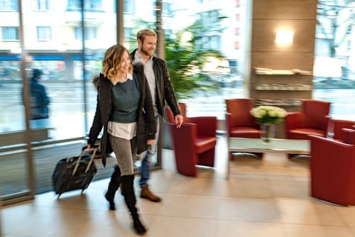 Hotel Sternen Oerlikon, Interior entrance