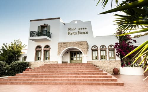 Porto Naxos Hotel, Front of property